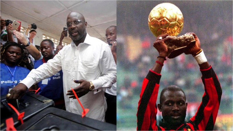 George Weah, ancienne légende du football, élu président du Liberia