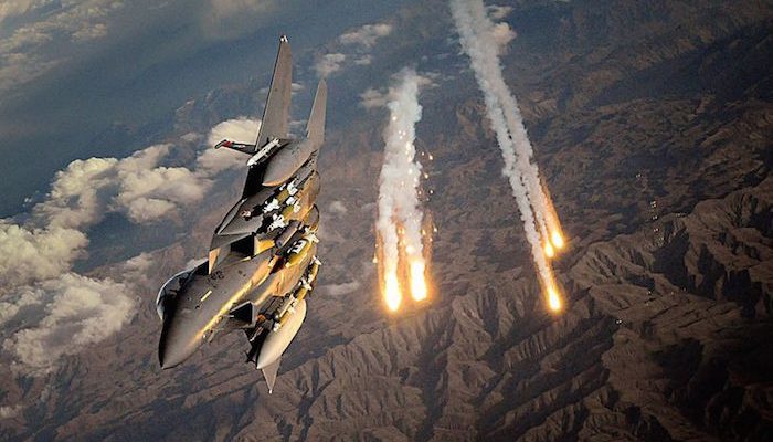 La frontière nord-coréenne sous le feu des bombardiers américains
