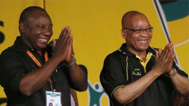 Afrique du Sud : Ramaphosa élu président