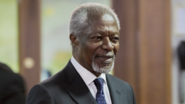 Le ghanéen, ancien secrétaire général de l&rsquo;ONU, Koffi ANNAN, est décédé