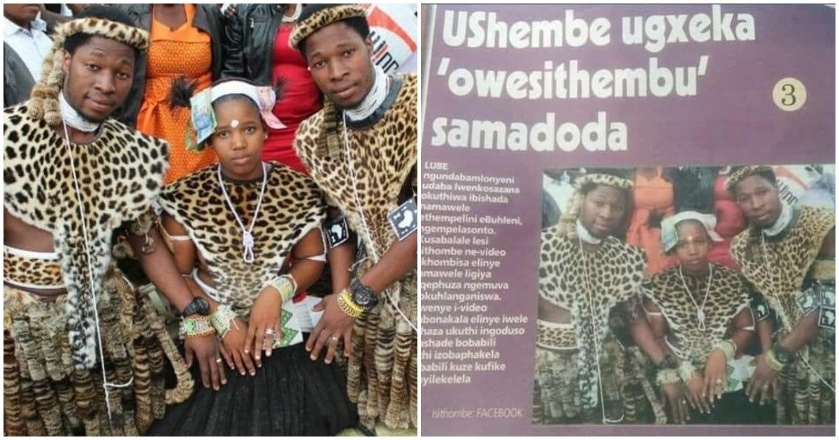 Des jumeaux sud-africains épousent la même femme (photos)