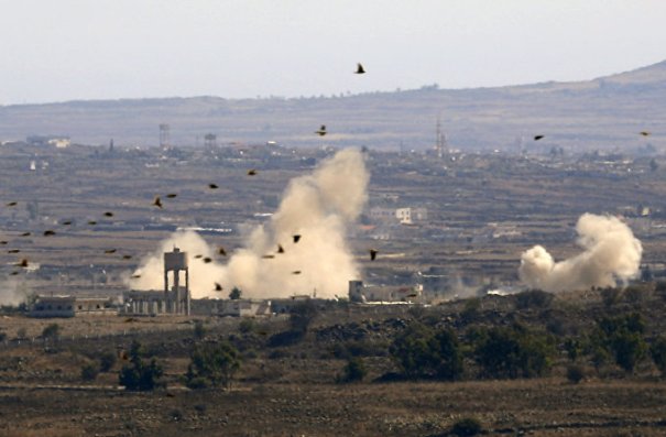 L&rsquo;armée israélien annonce avoir lancé des missiles sur des sites militaires en Syrie
