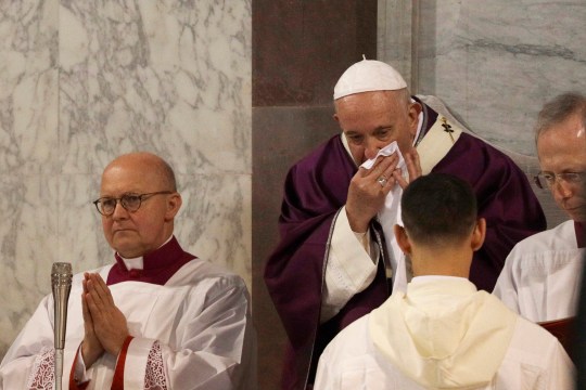 Le pape François malade, il a été testé pour le coronavirus