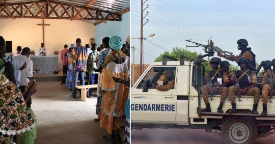 Une fusillade dans une église fait 24 morts et trois kidnappés au Burkina Faso