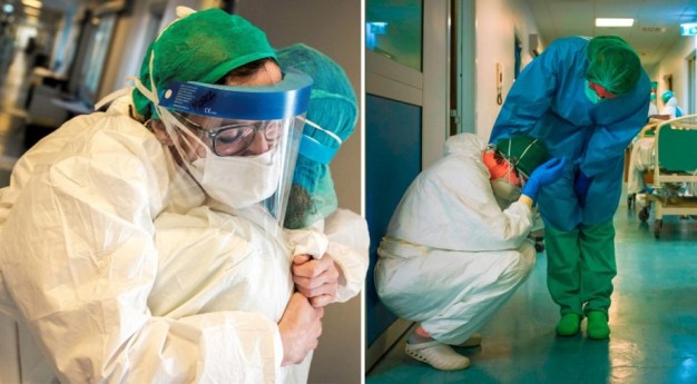 Les médecins qui luttent contre le coronavirus en Italie sont «au bout de leurs forces»