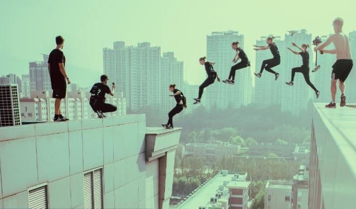 L&rsquo;équipe de parkour extrême dont les sauts défiant la mort ont attiré l&rsquo;attention d&rsquo;Hollywood